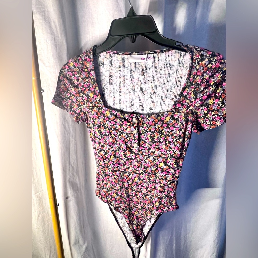 Floral bodysuit